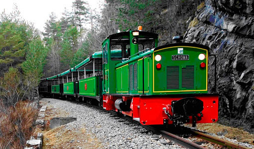 JARDINS ARTIGAS DE GAUDÍ, EL TREN DE L´ALT LLOBREGAT I EL MUSEU DEL CIMENT